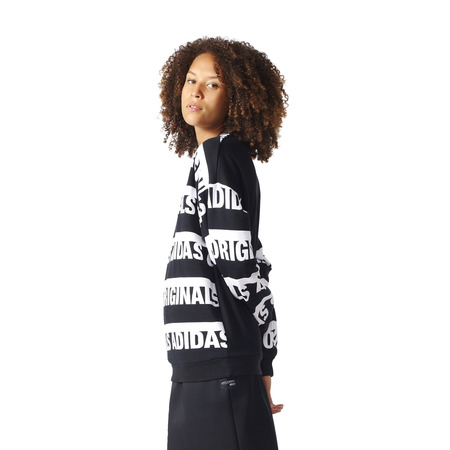 Adidas Originals Trefoil Sweatshirt  "Berlin" (Black/White)
