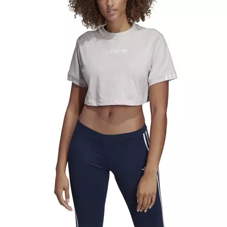 Adidas Originals Women Coeeze Cropped Tee