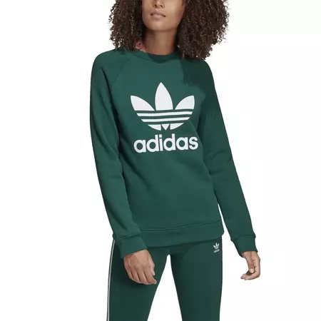 Adidas Originals Women Trefoil Crewneck Sweatshirt