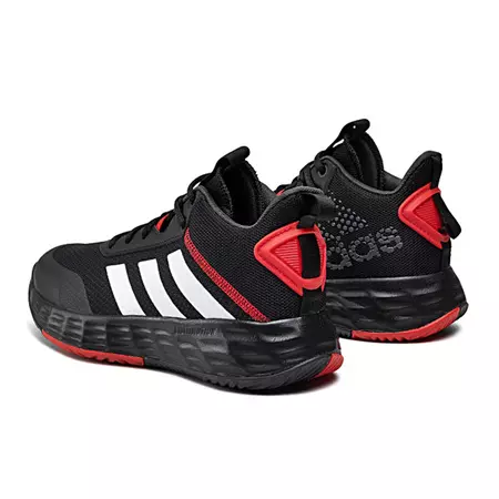 Adidas Ownthegame 2.0 K "Black White and Red"
