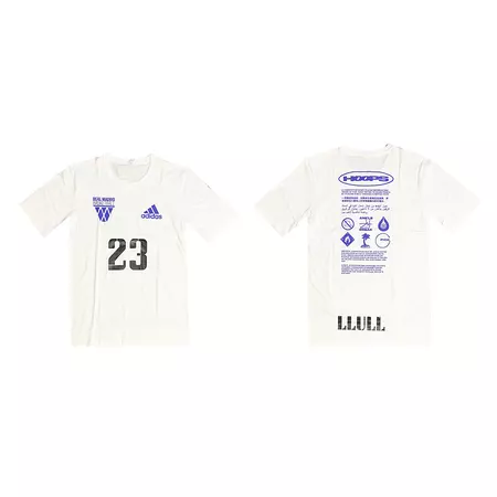 Adidas Real Madrid Niñ@ GFX Tee Y # 23 LLULL #