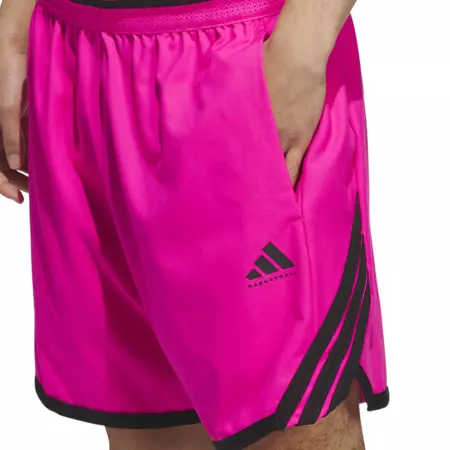 Adidas Short Basket Crazylite "Shock Pink/Black"