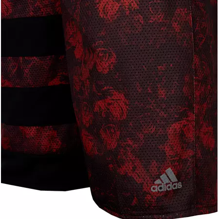Adidas Short Dame Floral (rojo/negro)
