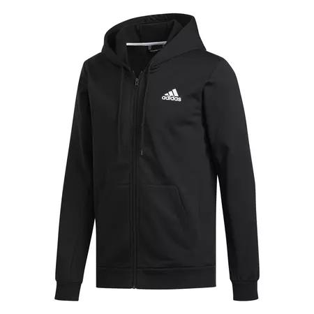 Adidas Sport B-Ball Full Zip Hoodie
