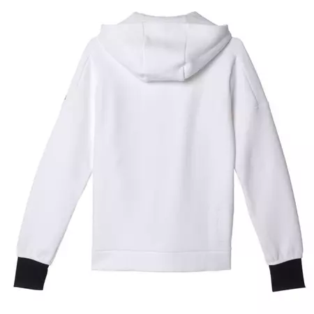 Adidas Sudadera Athletics Z.N.E. Full Zip Junior (blanco/negro)