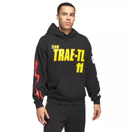 Adidas Sudadera Trae Young Team Hoody "Black"