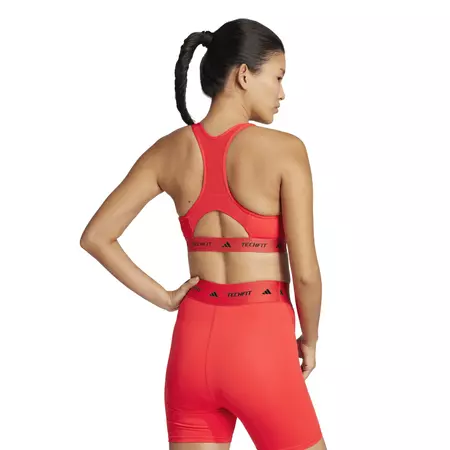 Adidas TECHFIT Bra "Red"