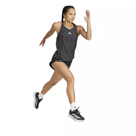 Adidas Ultimate Running Engineered Tank Climacool+"BLACK"