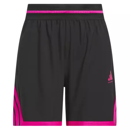 Adidas Wmns Basketball Crazylite Short "Black/Shock Pink"