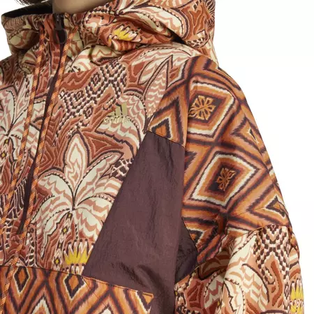 Adidas x FARM  Rio half zip sweatshirt "Mystery Brown"