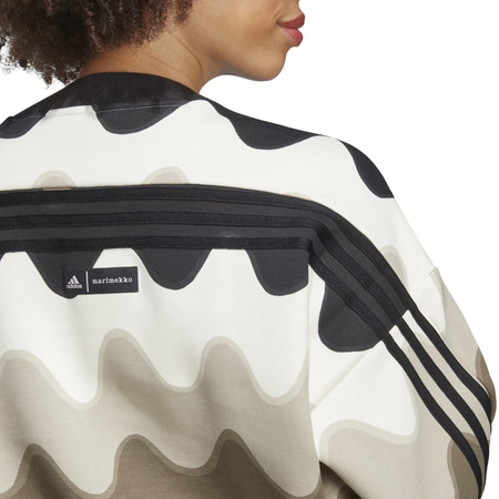 Adidas X Marimekko Future ICONS 3-Stripes Sweatshirt "Light Brow"