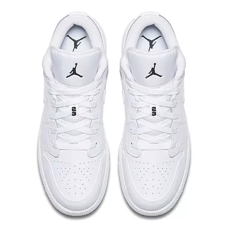 Air Jordan 1 Low (GS) Shoe "White"