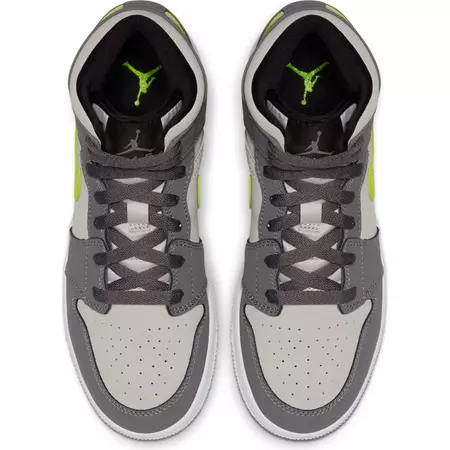 Air Jordan 1 Mid (GS) "Gunsmoke Volt "