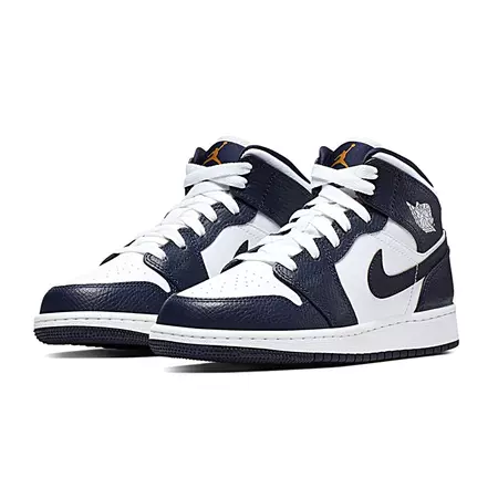 Air Jordan 1 Mid (GS) "Obsidian"
