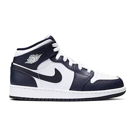 Air Jordan 1 Mid (GS) "Obsidian"