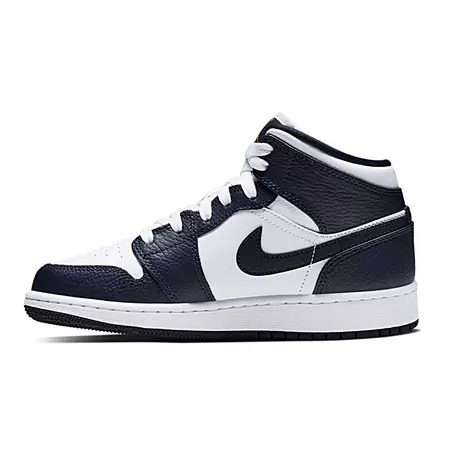 Air Jordan 1 Mid (GS) "Obsidian"