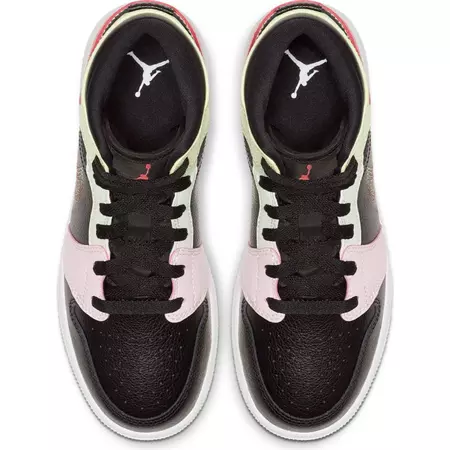 Air Jordan 1 Mid SE (GS) "Black Glow"