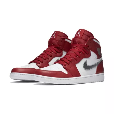 Air Jordan 1 Retro High "Silver Medal" (602/gym red/metallic silver/white)