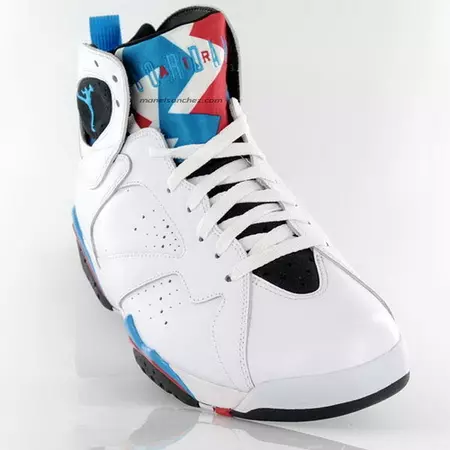 Air Jordan 7 Retro "Orion Blue"  (105/blanco/azul)