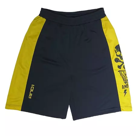And 1 Short Babette Junior (Marino/Yellow)