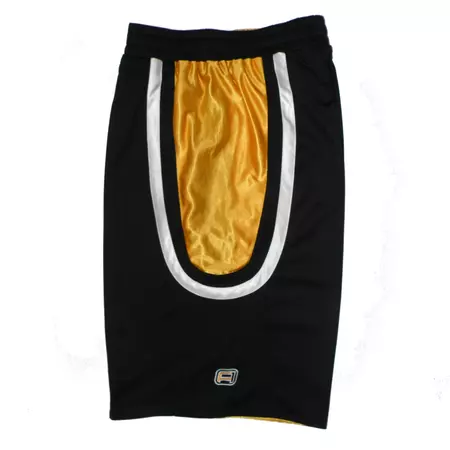 And1 Short Reversible Brandon (negro/amarillo)