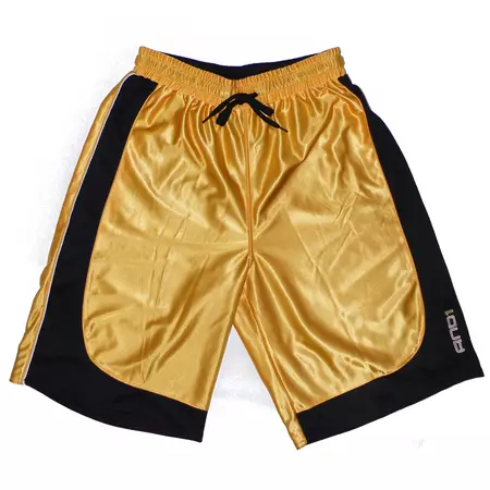 And1 Short Reversible Brandon (negro/amarillo)