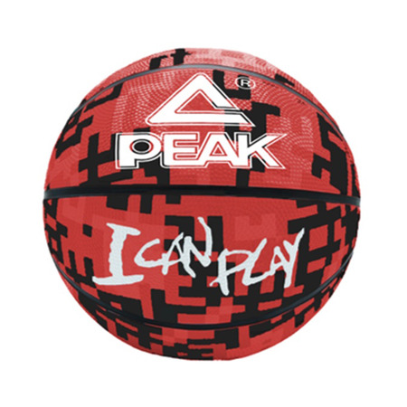 Balón Basket Peak "I Cam Play Red" (Talla 7)