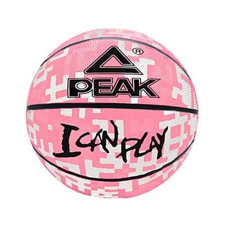 Balón MiniBasket Peak "I Cam Play Pink" (Talla 5)