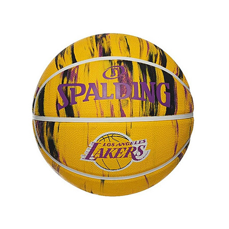Balón Spalding Lakers Logoman Marble Edition