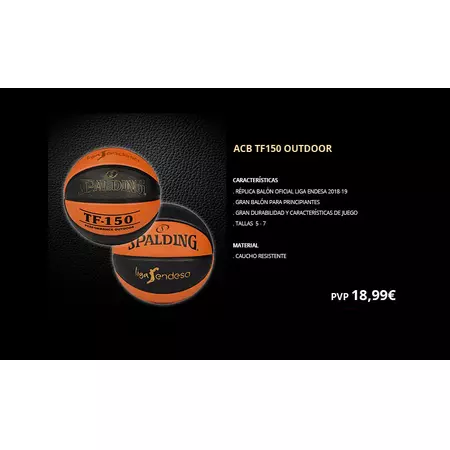 Balón Spalding Liga Endesa TF 150 SZ.7