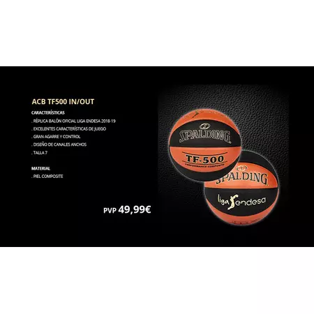 Balón Spalding Liga Endesa TF 500 SZ.7