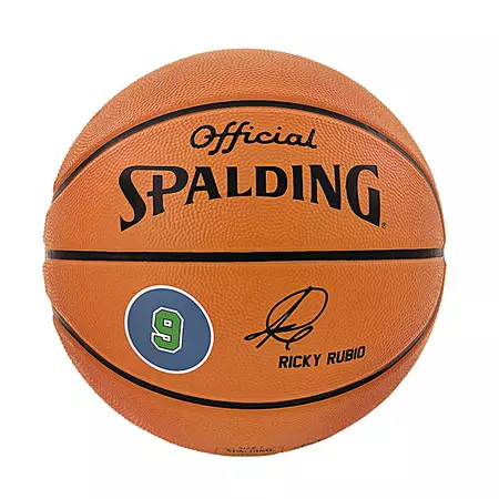 Balón Spalding Ricky Rubio (Talla 7/naranja)