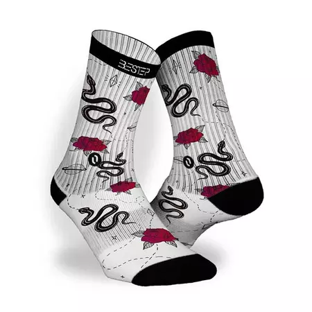 Calcetines Bestep White Poison
