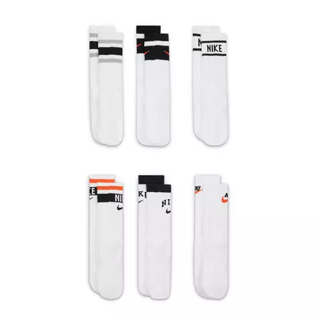 Calcetines Nike Everyday Plus Cushioned "Multicolor" (6 Pares)