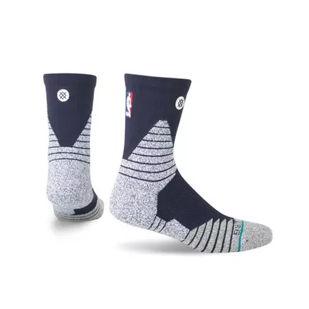 Calcetines Stance NBA Solid Qtr (navy/gris)