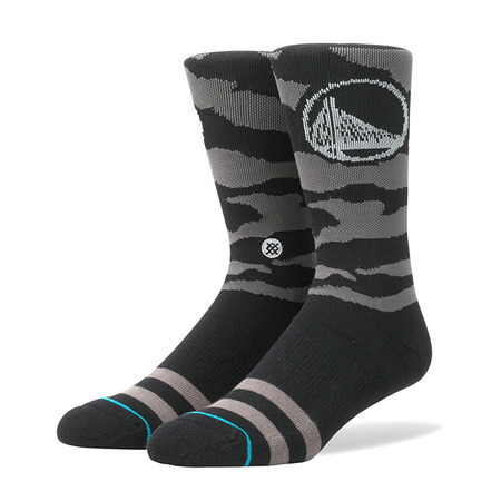 Stance NBA Hardwood Nightfall Warriors Socks