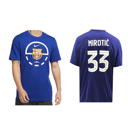 Camiseta Dry-Fit FCB Basket Team # 33 Mirotic #