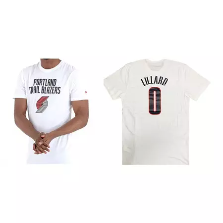 Camiseta New Era NBA Team Logo #0 Lillard#