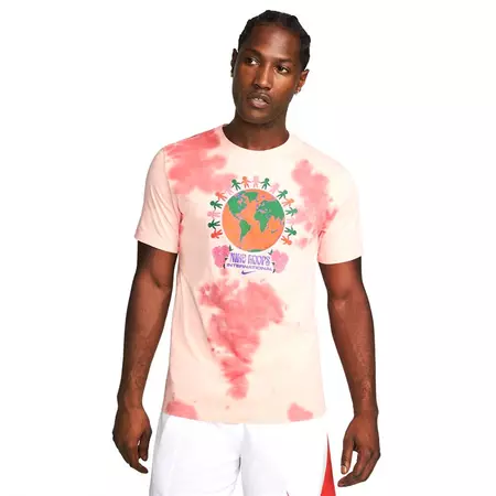 Camiseta Nike Hoops Internacional "Coral"