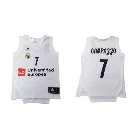 Camiseta Niño Campazzo #7# R. MADRID 2018/19 (1ª Equipación)