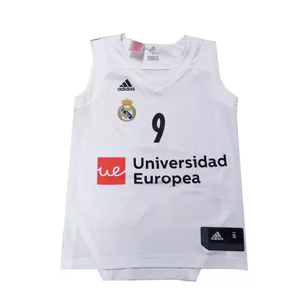Camiseta Niño Réplica Felipe Reyes #9# R. MADRID 2018/19 (1ª Equipación)