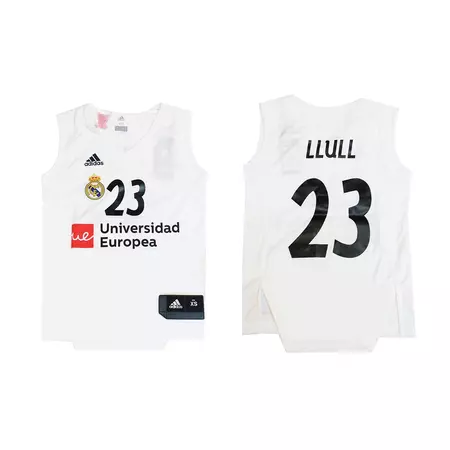 Camiseta Niño Réplica Sergio Llull #23# R. Madrid 2018/19 (1ª Equipación)