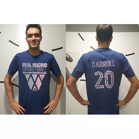 Camiseta Real Madrid Basket Carroll #20#
