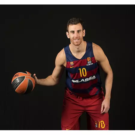 Camiseta Réplica #10# Claver Barcelona Basket