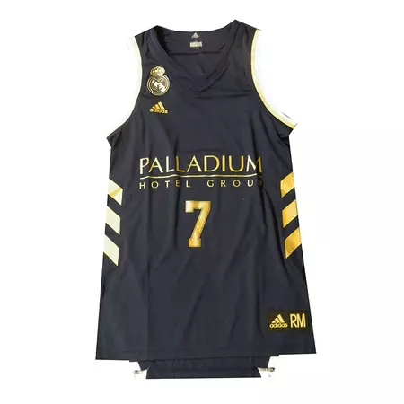 Camiseta Réplica Adulto CAMPAZZO #7# Real Madrid Basket (2ª equipación)