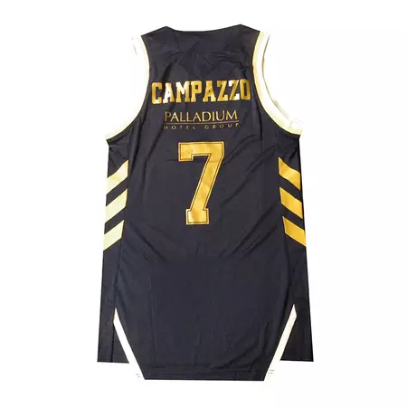 Camiseta Réplica Adulto CAMPAZZO #7# Real Madrid Basket (2ª equipación)