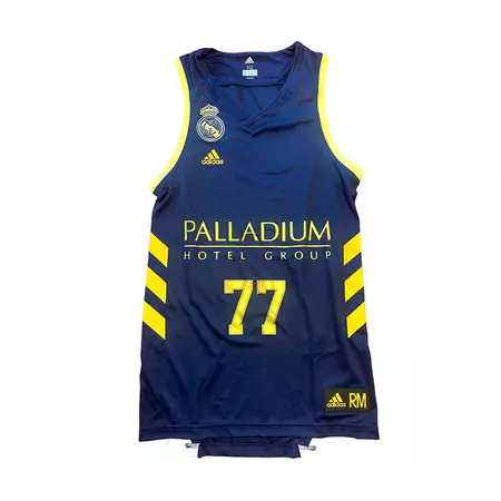 Camiseta Réplica Away Real Madrid Doncic #77# (2ª Equipación)