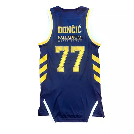 Camiseta Réplica Away Real Madrid Doncic #77# (2ª Equipación)