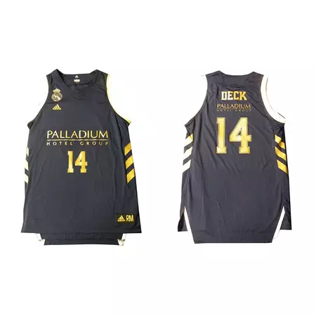 Camiseta Réplica Adulto DECK #14# Real Madrid Basket (2ª equipación)