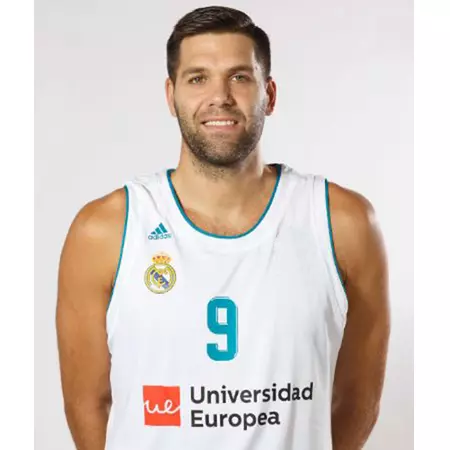 CAMISETA RÉPLICA FELIPE REYES #9# R. MADRID 2017/18 (1ª EQUIPACIÓN)